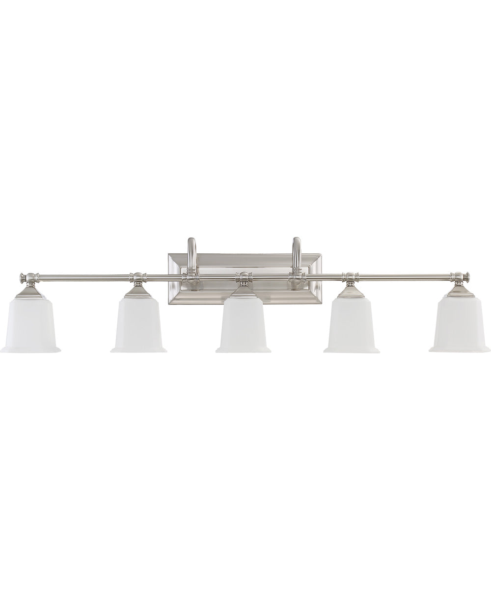 Nicholas 5-light Bath Light Brushed Nickel