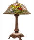 23" High Tiffany Rosebush Table Lamp