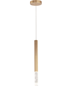Diaphane LED 1-Light Pendant Gold