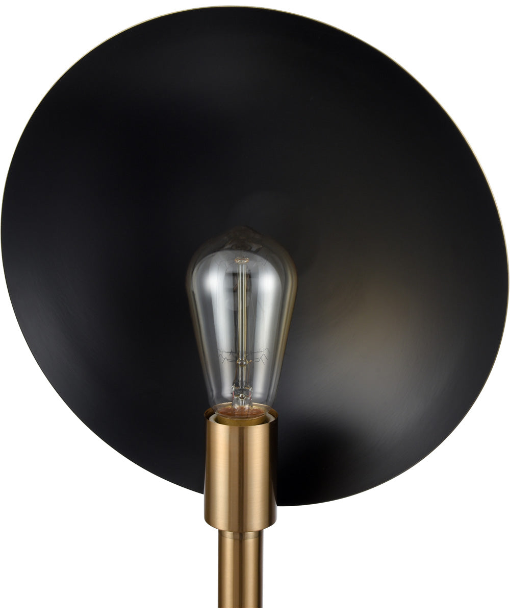 Addy 58'' High 1-Light Floor Lamp - Aged Brass