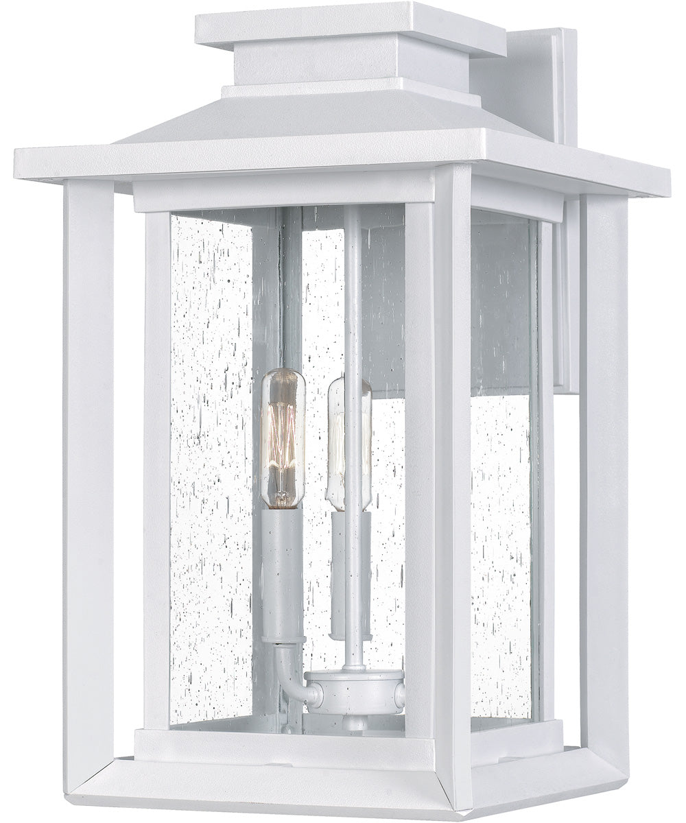 Wakefield Large 3-light Outdoor Wall Light  Coastal Armour White Lustre