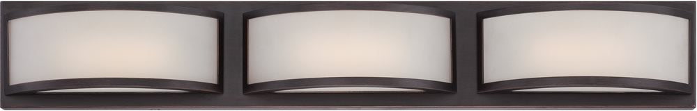 28"W Mercer 3-Light LED Vanity & Wall Georgetown Bronze