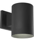5" Outdoor Wall Cylinder Black
