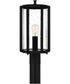 Hazel Large 1-light Outdoor Post Light  Coastal Armour Aluminum Earth Black