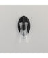 Ava 1-Light Wall Sconce Black