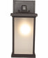 Resilience Lanterns 1-Light Outdoor Wall Lantern Bronze