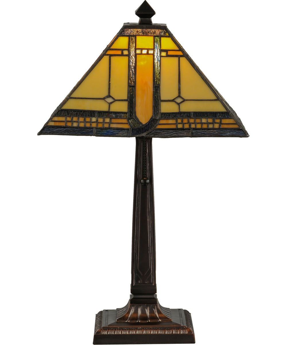 21"H Sierra Prairie Mission Table Lamp