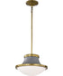 Lafayette 1-Light Pendant Matte Gray