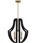 Quoizel Pendant 4-light Pendant Matte Black