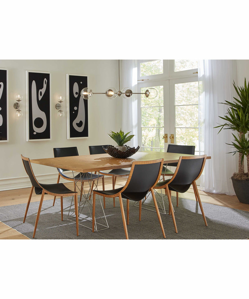 Atwell 2-Light Mid-Century Modern Wall Sconce Brushed Nickel