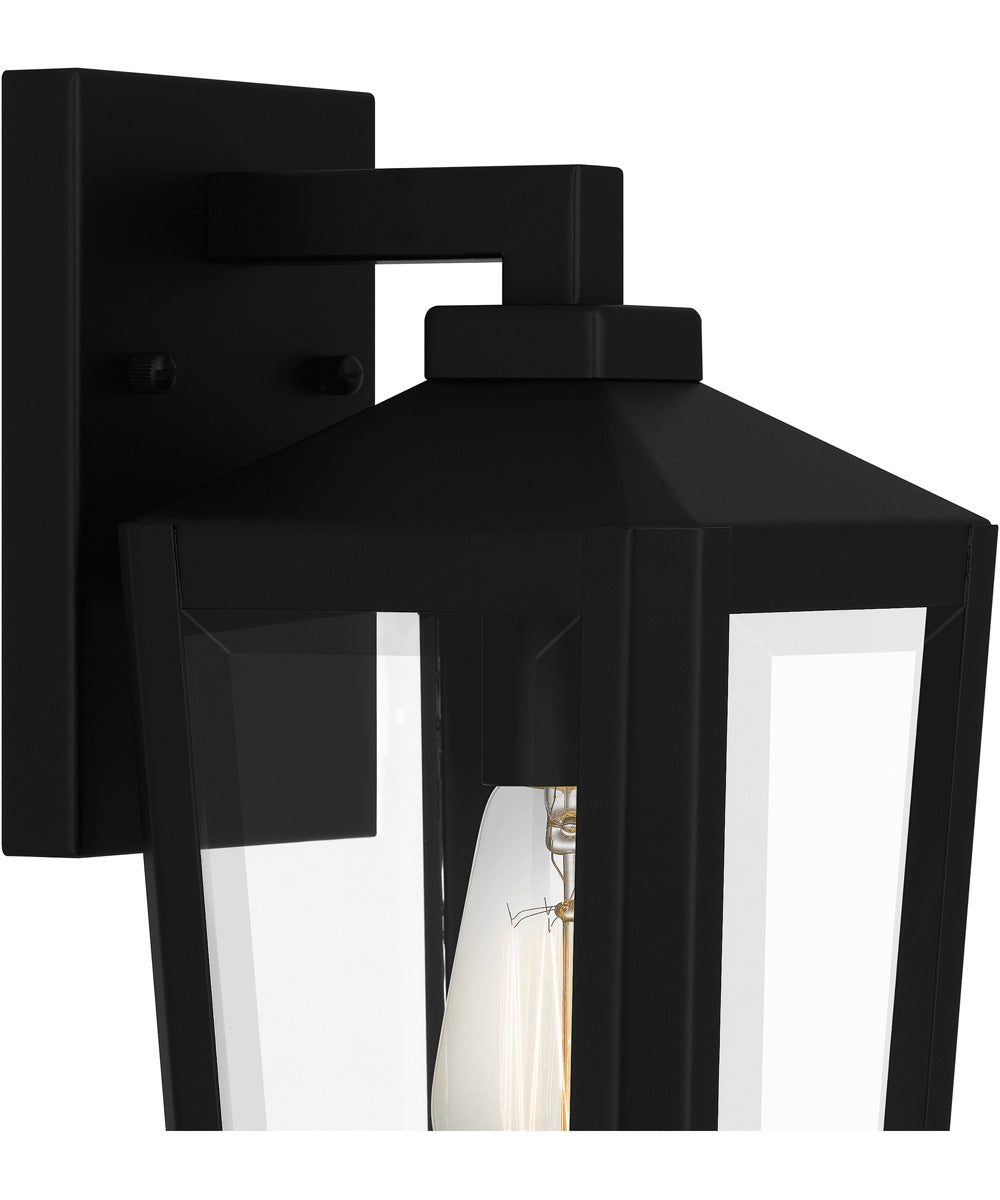 Blomfield Medium 1-light Outdoor Wall Light Matte Black
