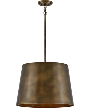 Alder 1-Light Medium Outdoor Hanging Pendant in Burnished Bronze