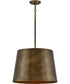 Alder 1-Light Medium Outdoor Hanging Pendant in Burnished Bronze