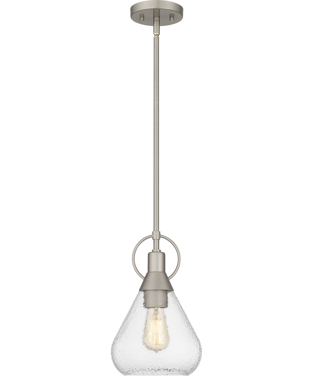 Quoizel Piccolo Pendant Small 1-light Mini Pendant Brushed Nickel