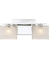 Westcap Medium 2-light Bath Light Polished Chrome