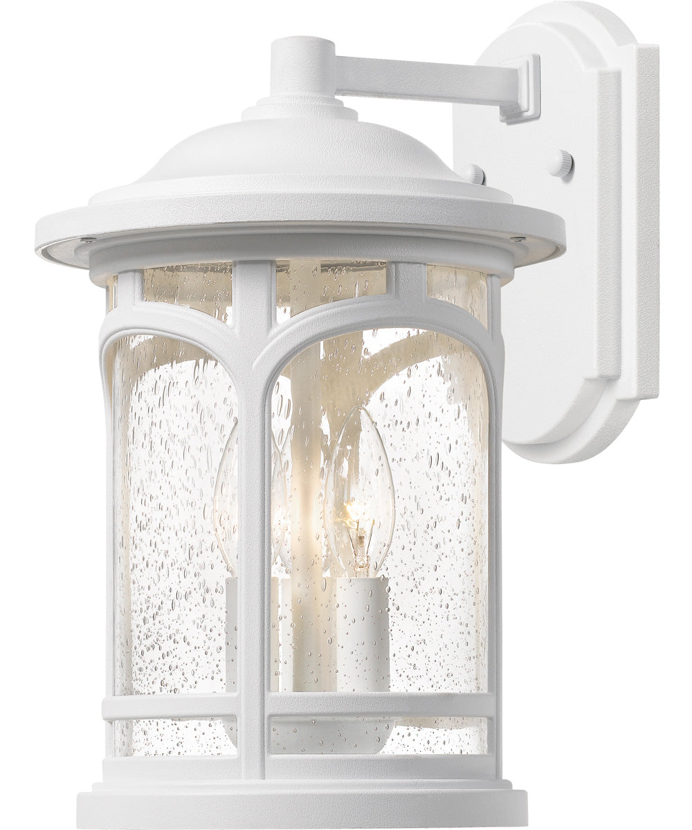 Marblehead Large 3-light Outdoor Wall Light  Coastal Armour White Lustre