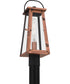 Carolina Large 1-light Outdoor Post Light Aged Copper