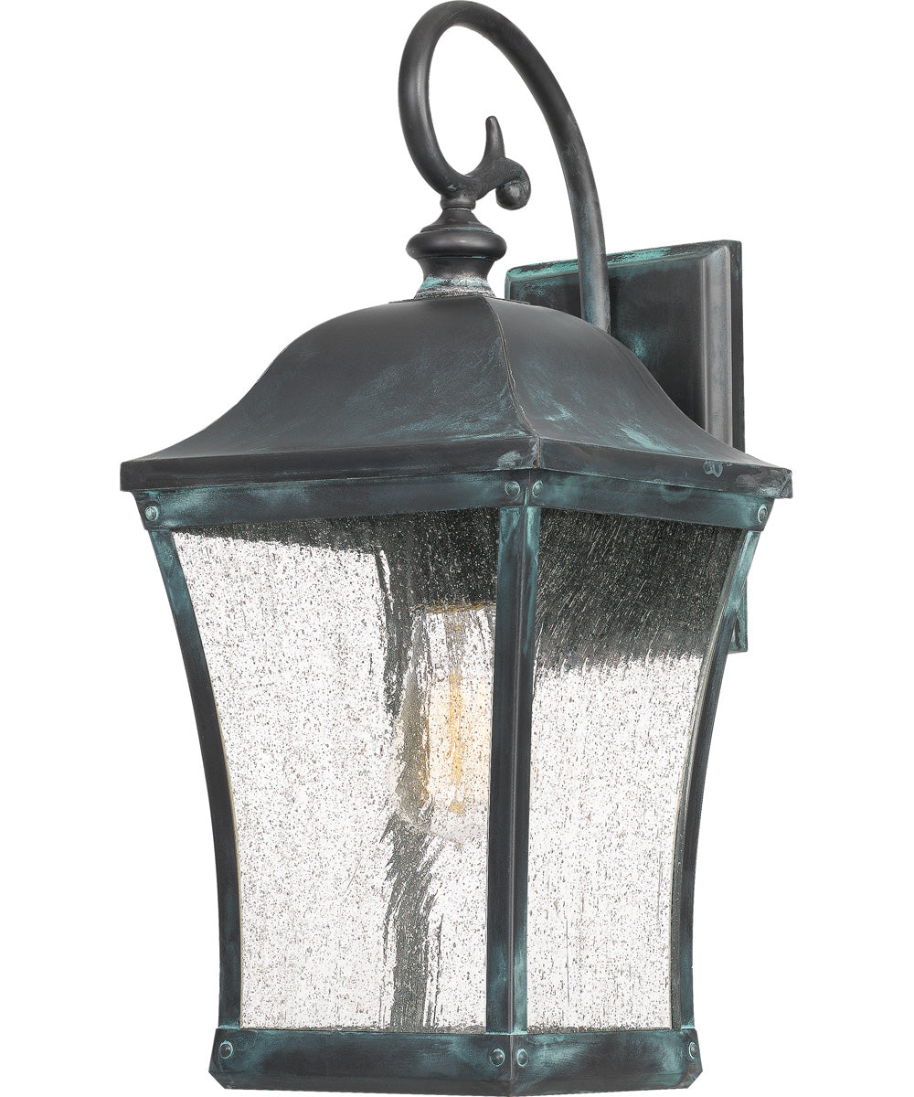 Bardstown Medium 1-light Outdoor Wall Light Aged Verde