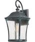 Bardstown Medium 1-light Outdoor Wall Light Aged Verde