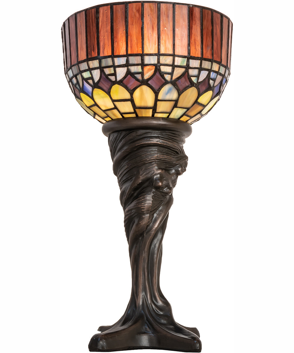 15" High Tiffany Candice Mini Lamp