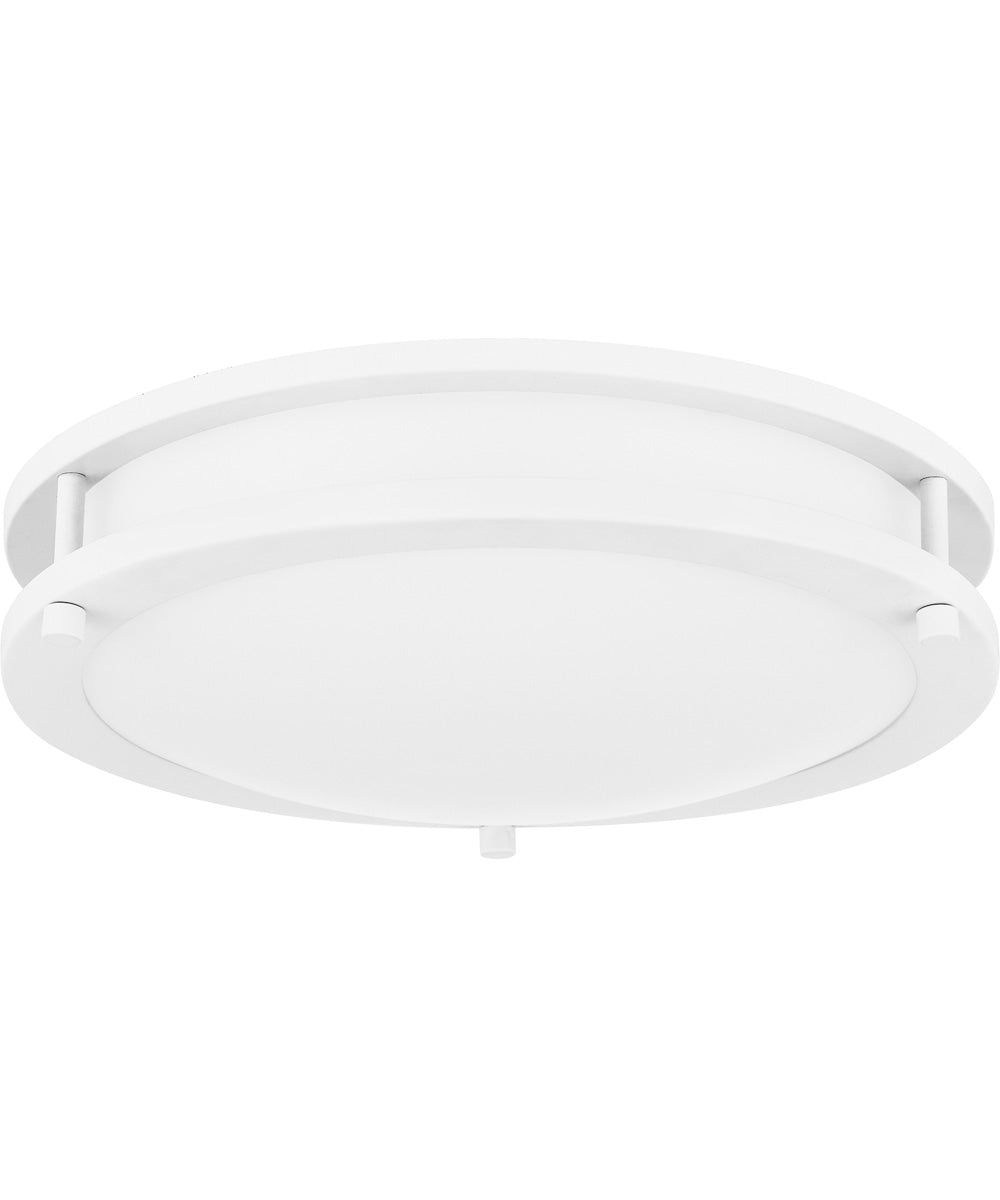 Euclid  Semi Flush Mount White Lustre