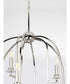 Seneca 9-Light Farmhouse Chandelier Light Polished Nickel