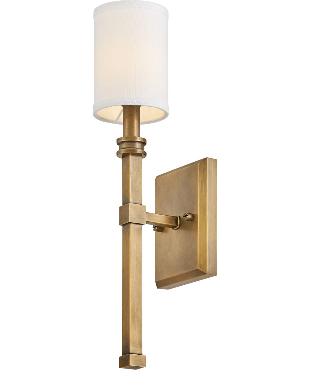 Moore 1-Light Medium Sconce in Heritage Brass
