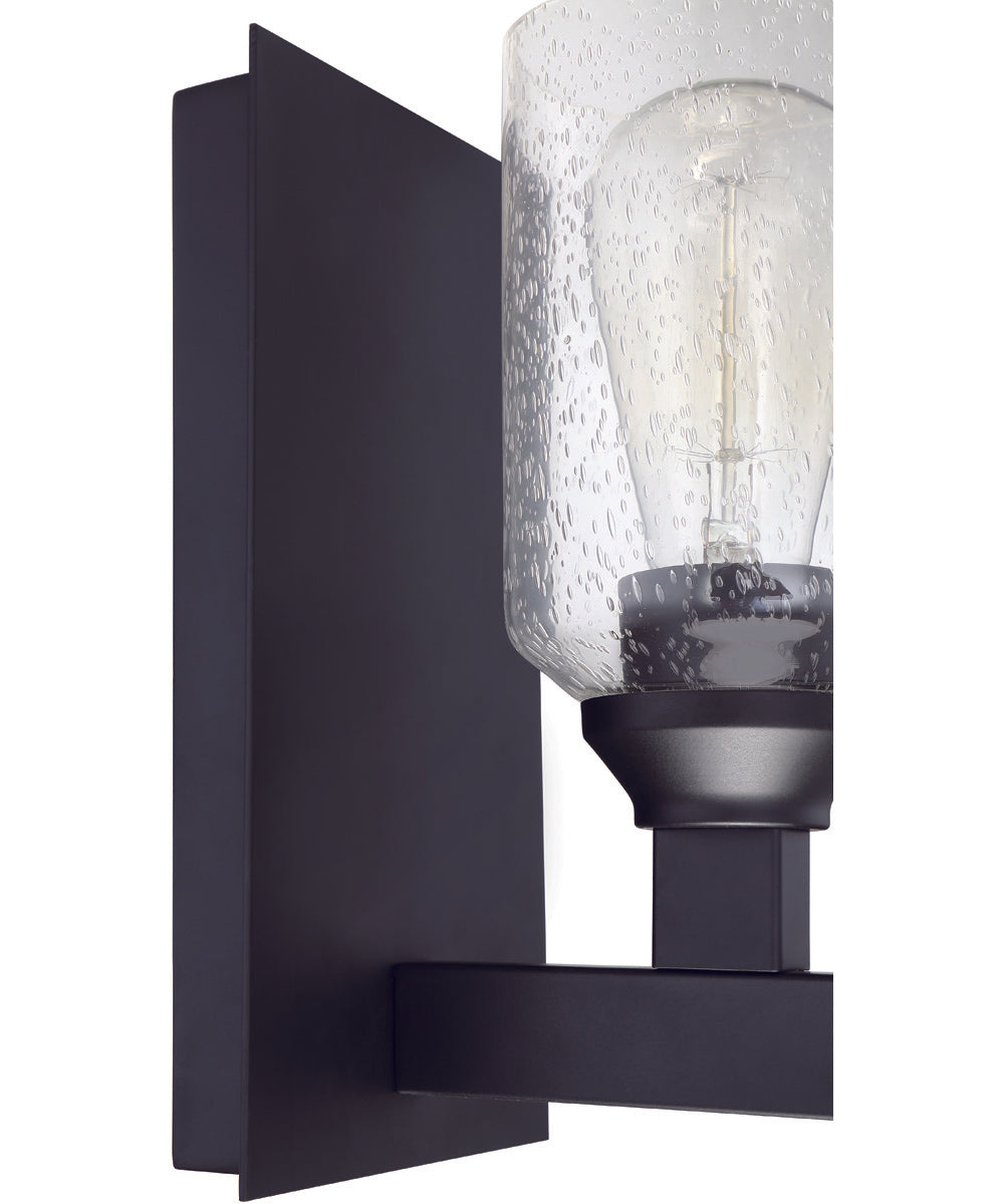 Chicago 1-Light Wall Sconce Flat Black