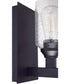 Chicago 1-Light Wall Sconce Flat Black