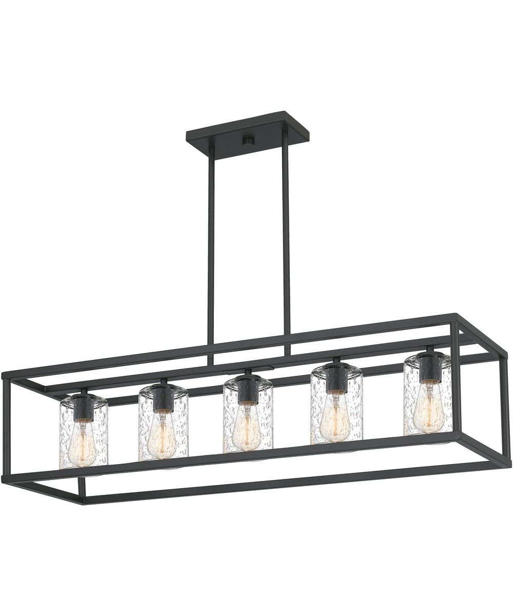 New Harbor 5-light Island Light Old Bronze