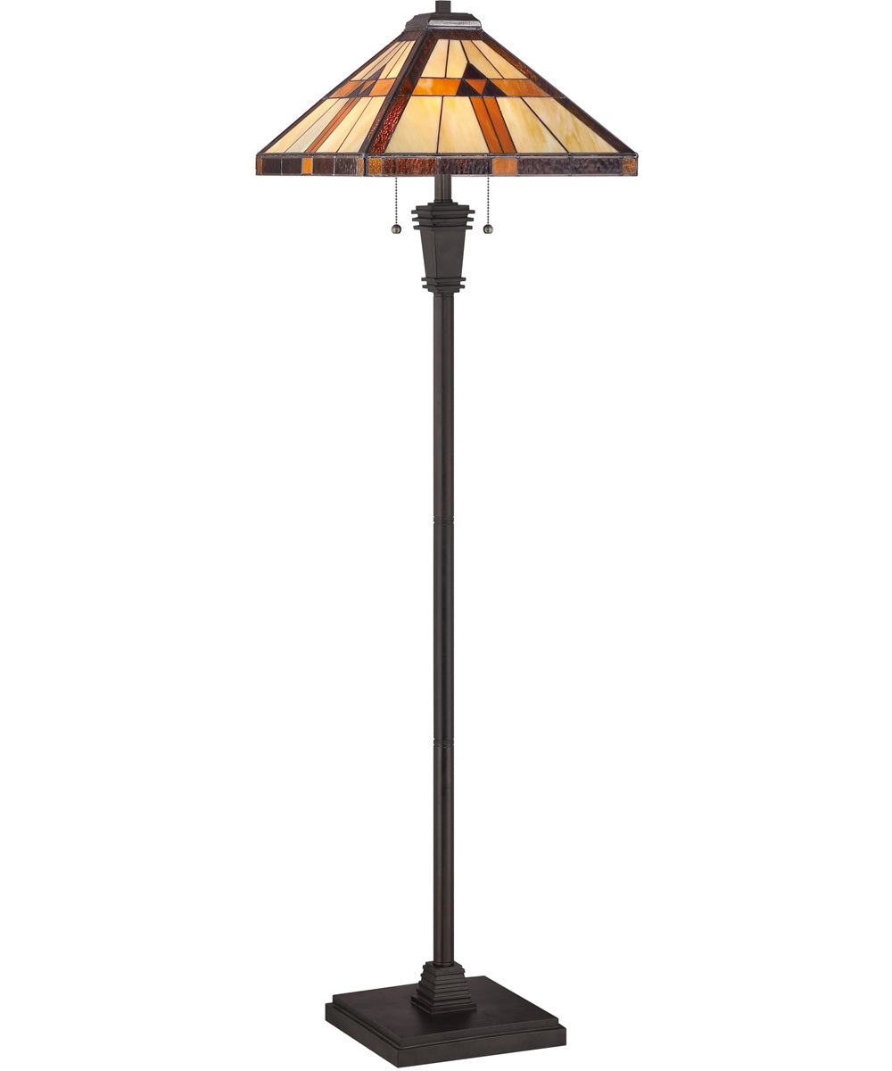 Bryant Medium 2-light Floor Lamp Vintage Bronze