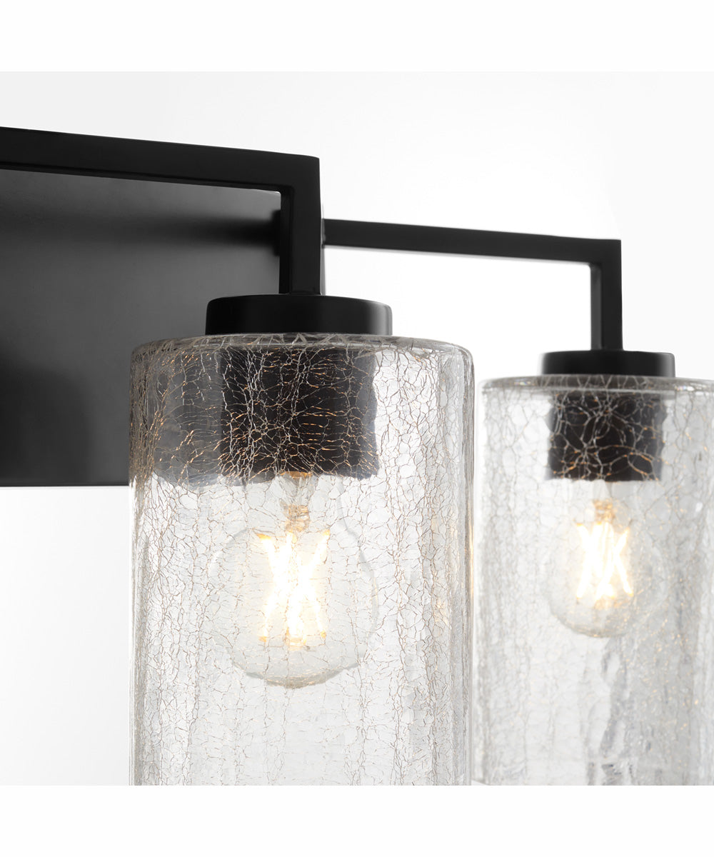 Merrick 3-light Bath Vanity Light Matte Black