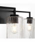 Merrick 3-light Bath Vanity Light Matte Black