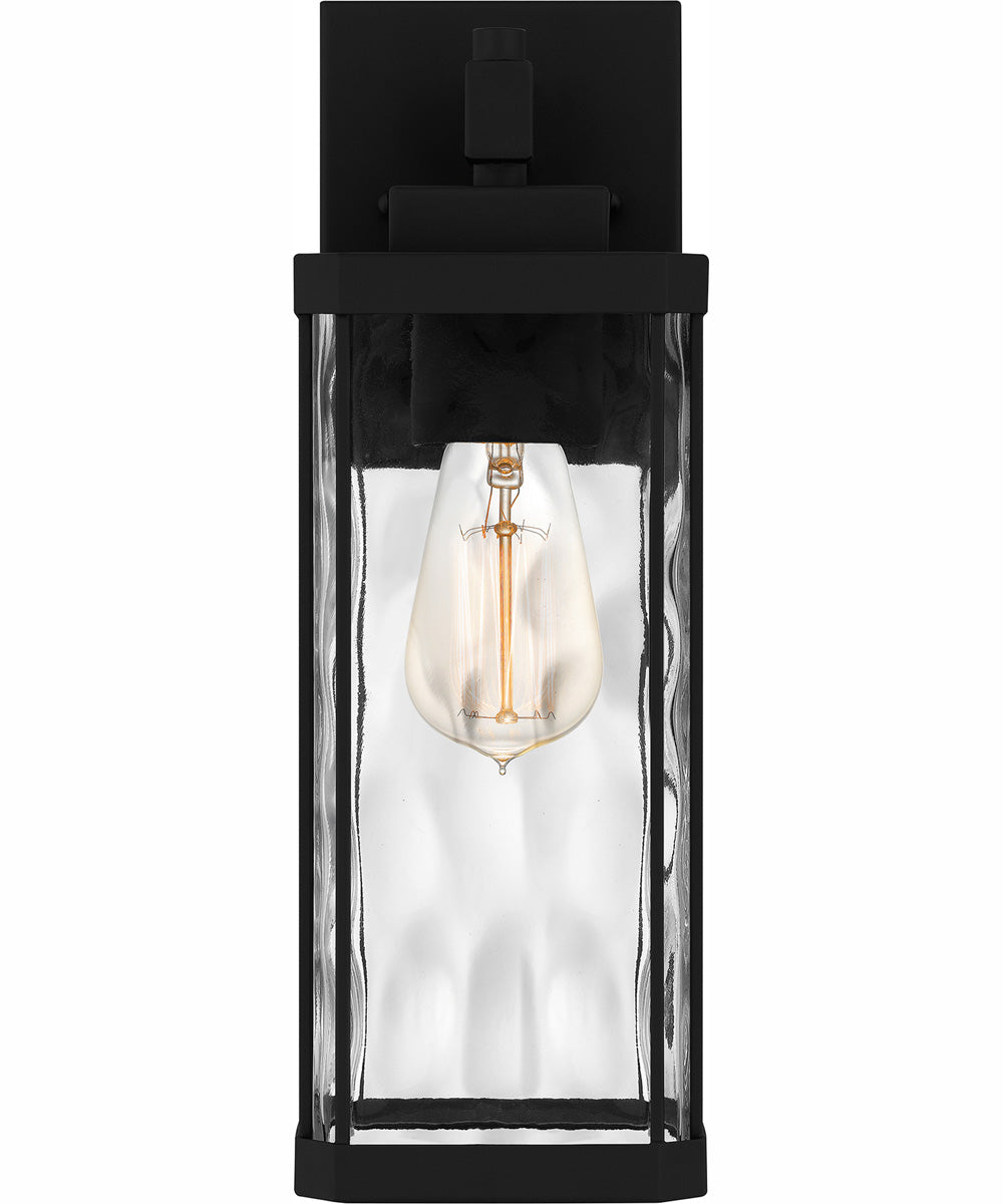 Balchier Small 1-light Outdoor Wall Light Matte Black