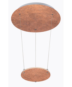 Zenith LED Pendant Copper / Silver