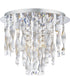 Twinkle 6-light Flush Mount Polished Chrome