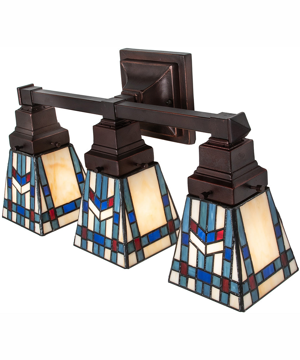 20" Wide Prairie Wheat 3 Light Vanity