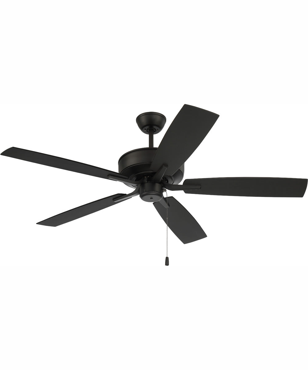 52" Outdoor Pro Plus Indoor/Outdoor Ceiling Fan Flat Black