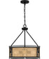 Priya Large 3-light Pendant Matte Black