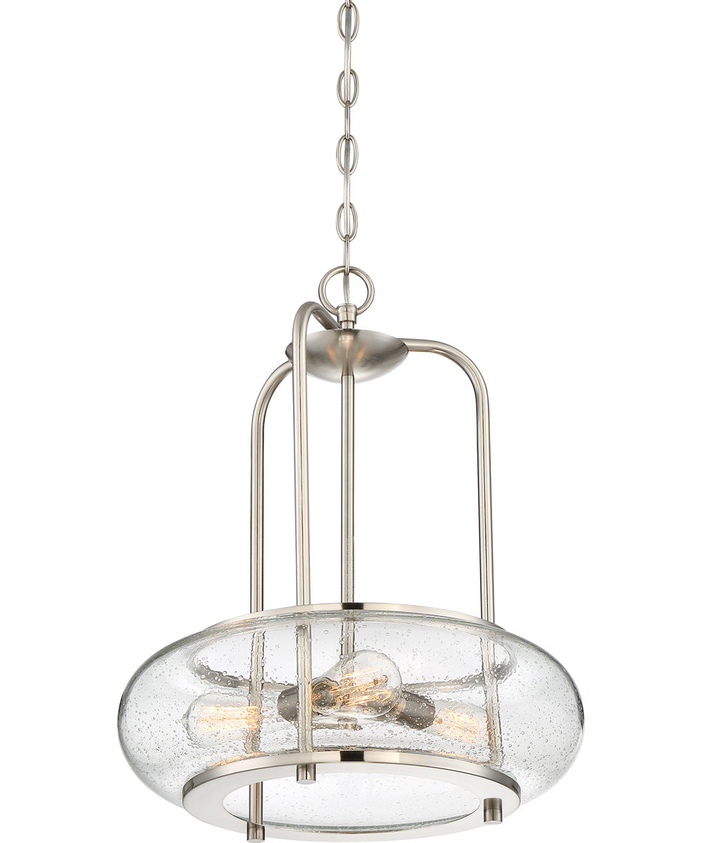 Trilogy 3-light Pendant Brushed Nickel