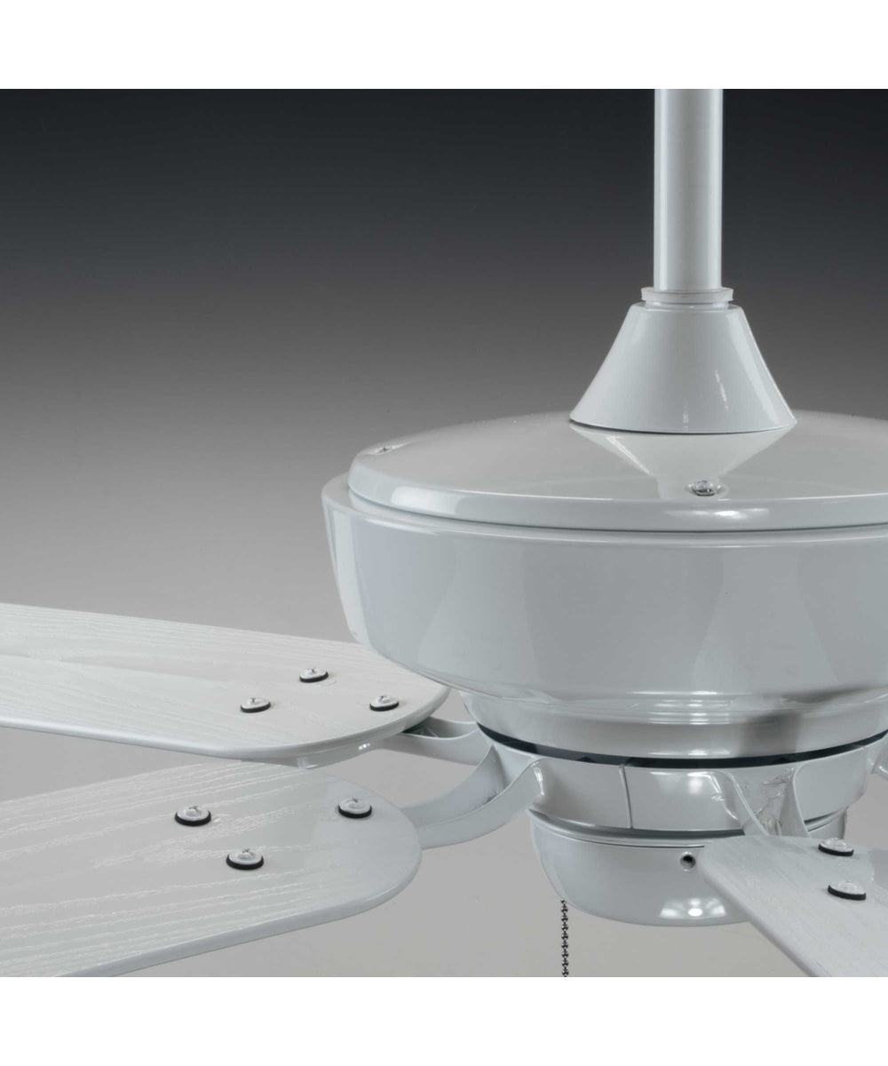 Lakehurst 60" Indoor/Outdoor 5-Blade Ceiling Fan White
