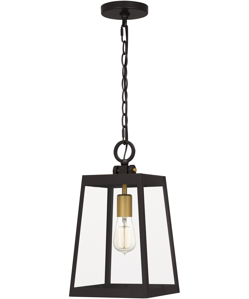 Amberly Grove Large 1-light Outdoor Pendant Light Western Bronze