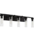 Kilbey 5-light Bath Vanity Light Matte Black