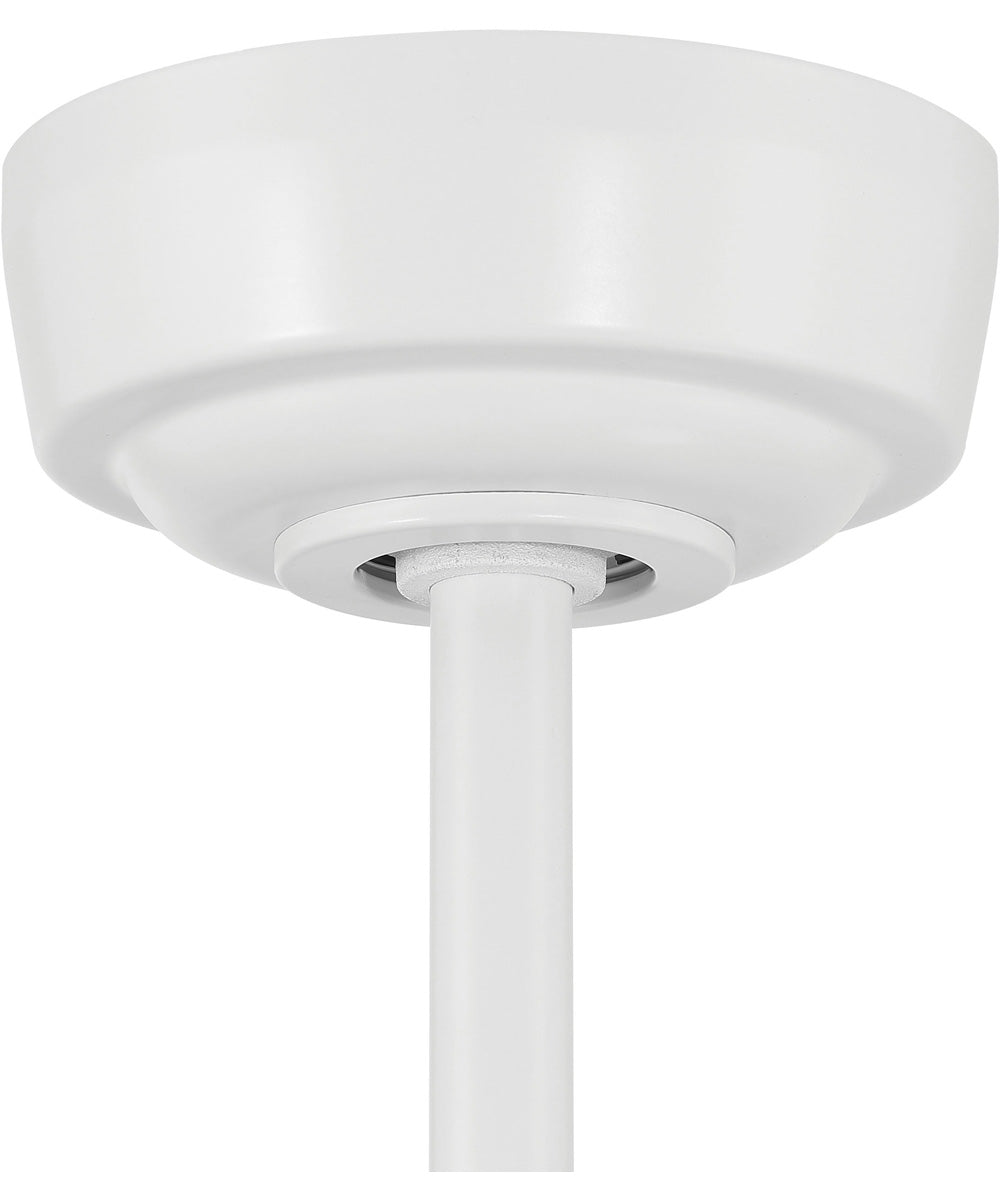 Rush 65" 1-Light Ceiling Fan (Blades Included) White
