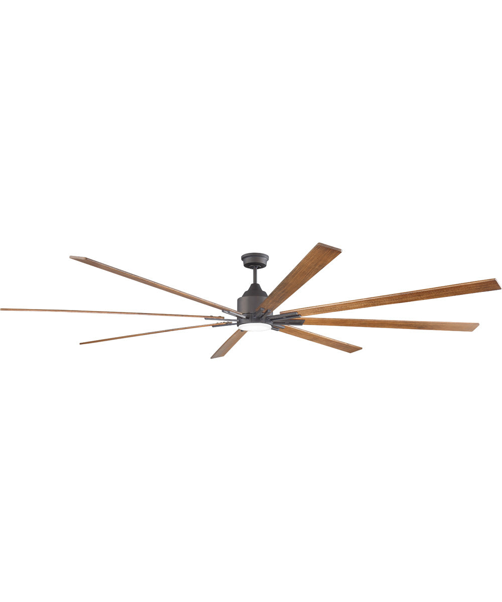 Fleming 100" 1-Light LED Ceiling Fan (Blades Included) Espresso