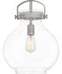Stella Small 1-light Mini Pendant Antique Nickel