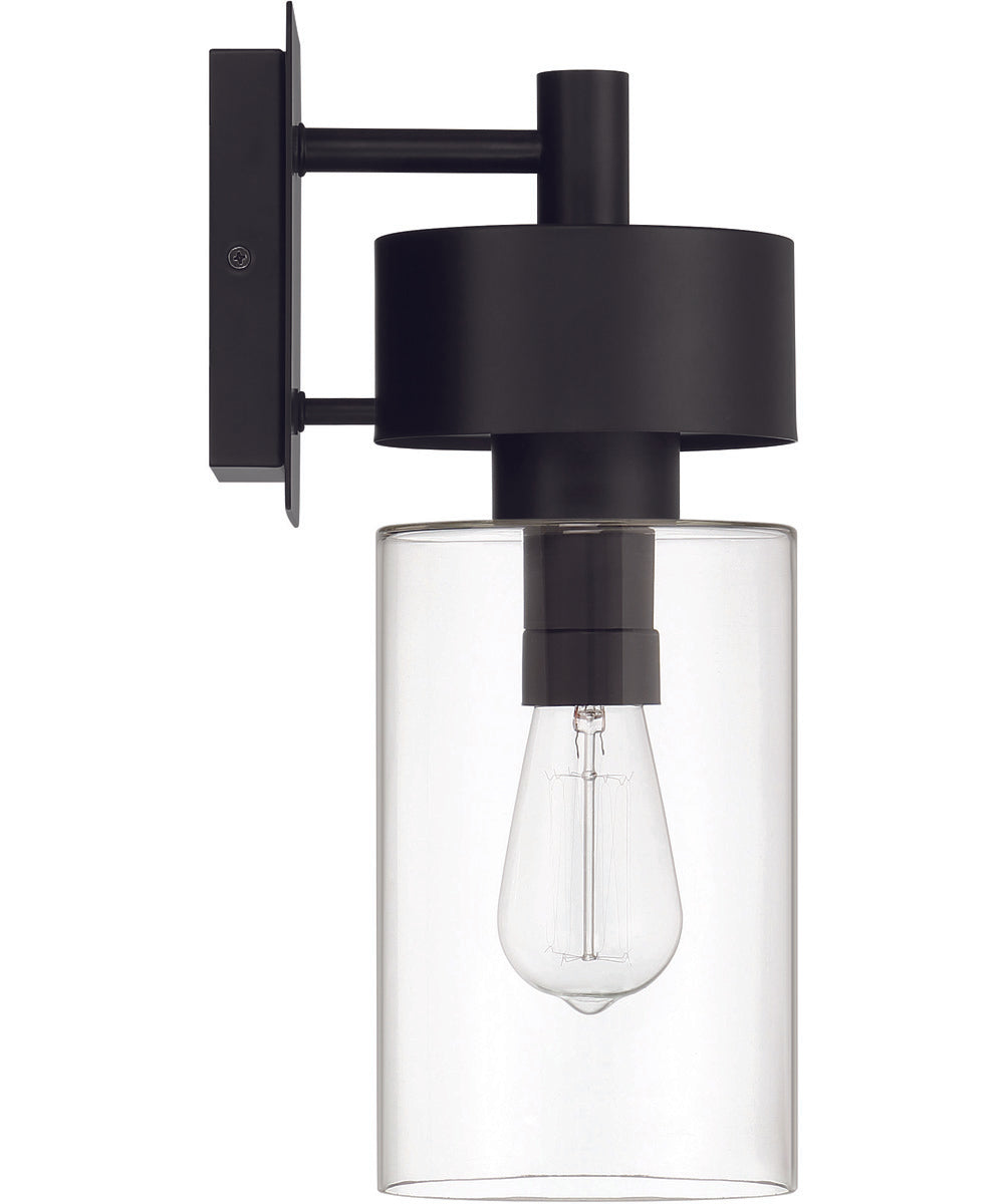 Bennet 1-Light Outdoor Wall Lantern Midnight