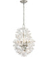 Celene 9-Light chandelier  Aged Silver