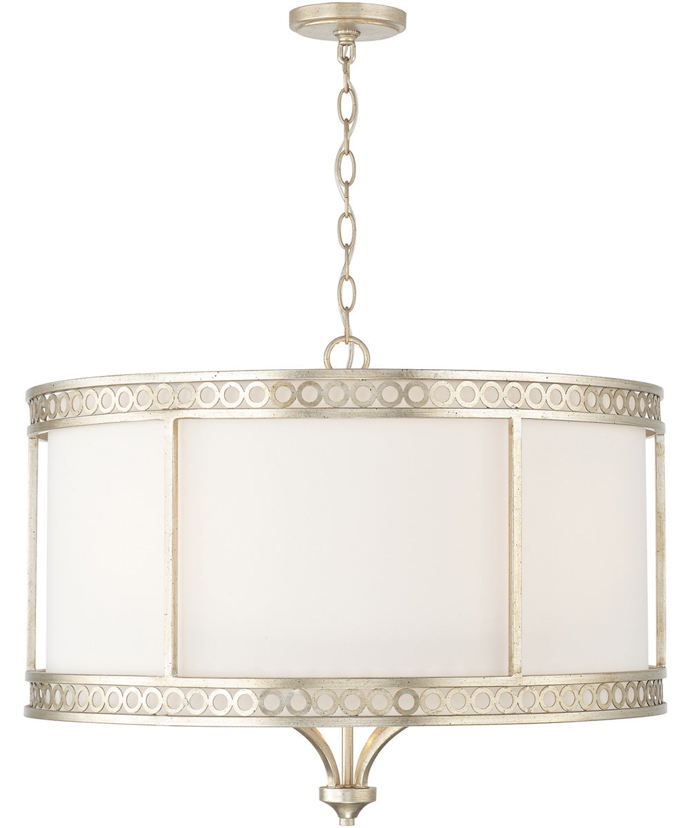 Isabella 4-Light Pendant Winter Gold