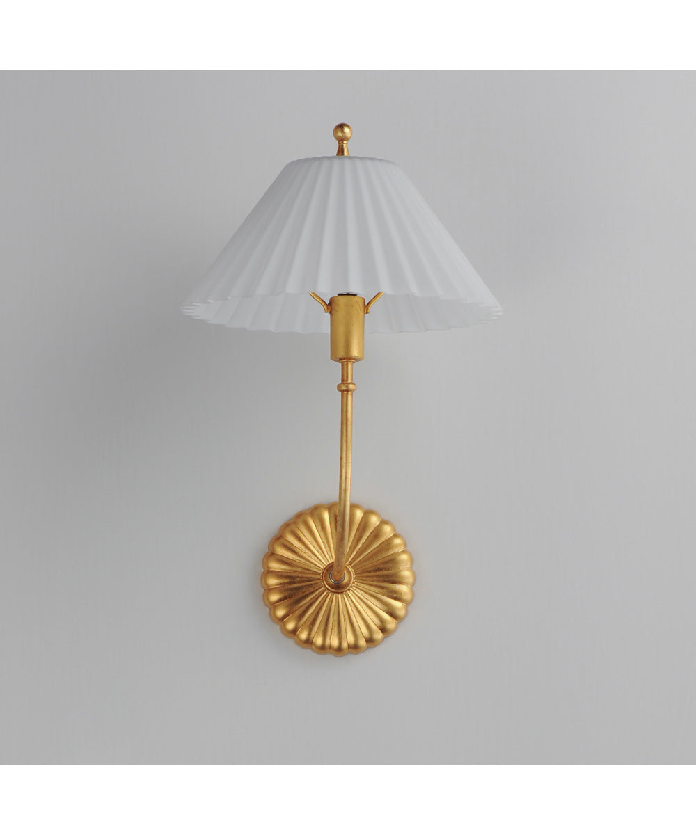 Kismet 1-Light Wall Sconce Gold Leaf